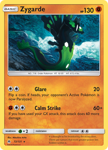 Zygarde (72/131) [Sun & Moon: Forbidden Light] - The Mythic Store | 24h Order Processing