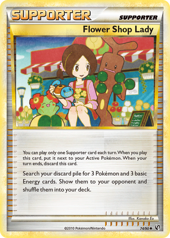 Flower Shop Lady (74/90) [HeartGold & SoulSilver: Undaunted] - The Mythic Store | 24h Order Processing