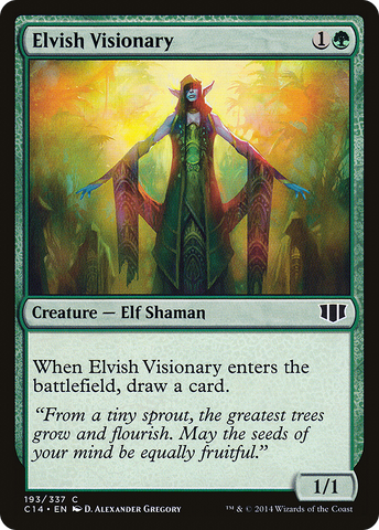 Elvish Visionary [Commander 2014] - The Mythic Store | 24h Order Processing