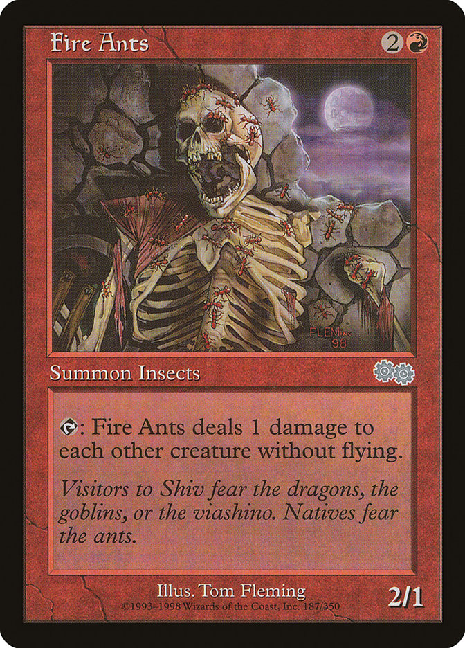 Fire Ants [Urza's Saga] - The Mythic Store | 24h Order Processing