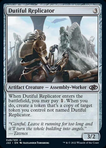 Dutiful Replicator [Jumpstart 2022] - The Mythic Store | 24h Order Processing