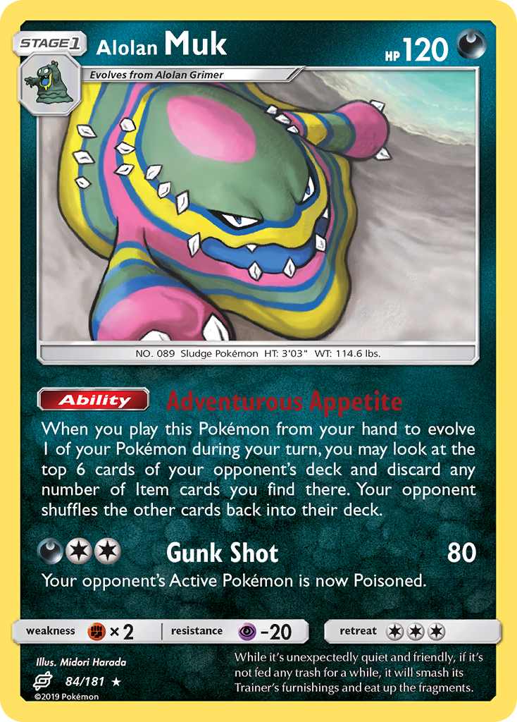 Alolan Muk (84/181) [Sun & Moon: Team Up] - The Mythic Store | 24h Order Processing