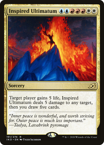 Inspired Ultimatum [Ikoria: Lair of Behemoths] - The Mythic Store | 24h Order Processing