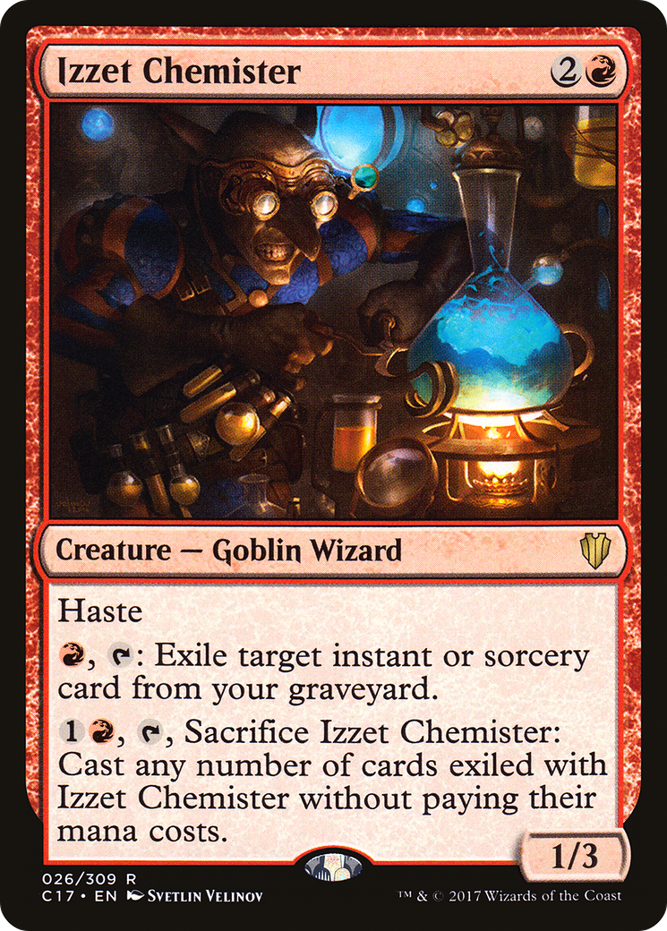 Izzet Chemister [Commander 2017] - The Mythic Store | 24h Order Processing