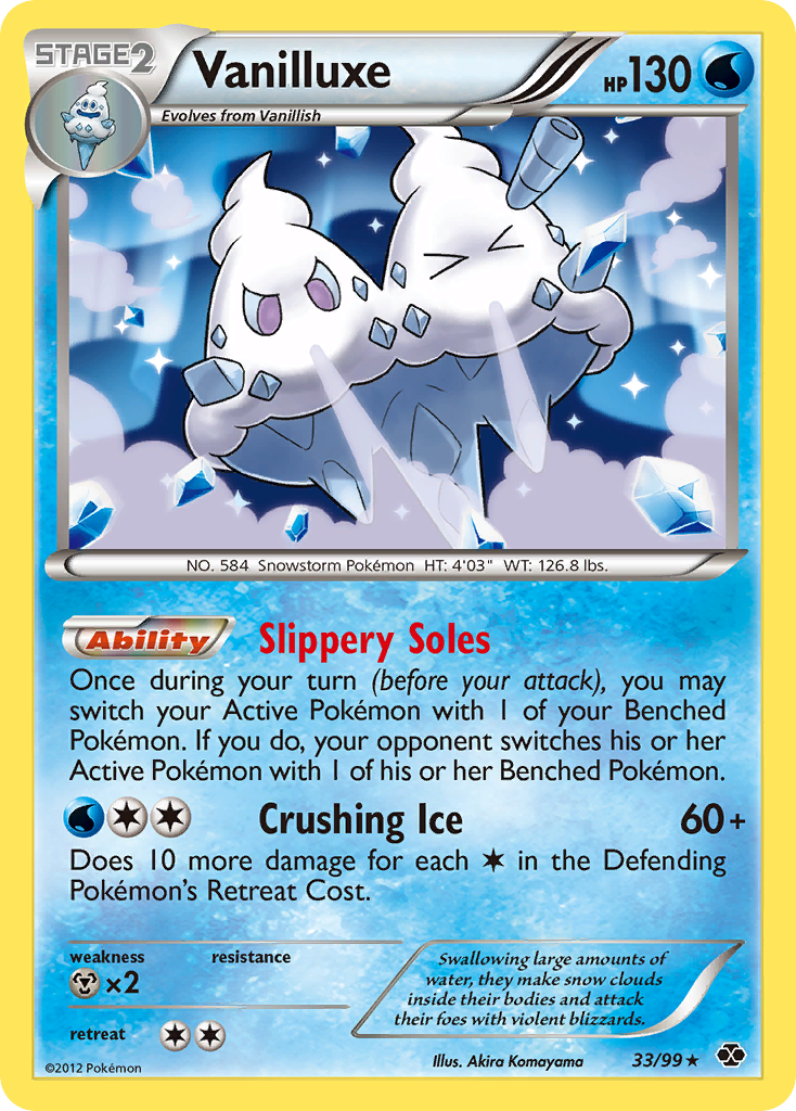 Vanilluxe (33/99) [Black & White: Next Destinies] - The Mythic Store | 24h Order Processing