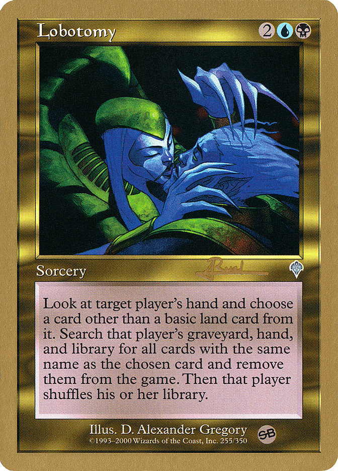 Lobotomy (Antoine Ruel) (SB) [World Championship Decks 2001] - The Mythic Store | 24h Order Processing