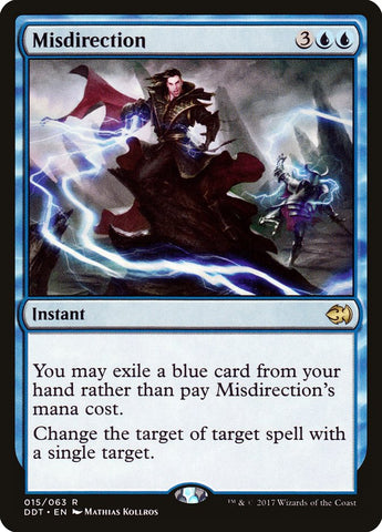 Misdirection [Duel Decks: Merfolk vs. Goblins] - The Mythic Store | 24h Order Processing