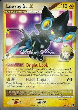 Luxray GL LV.X (109/111) (Luxdrill - Stephen Silvestro) [World Championships 2009] - The Mythic Store | 24h Order Processing