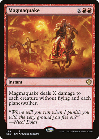 Magmaquake [Starter Commander Decks] - The Mythic Store | 24h Order Processing