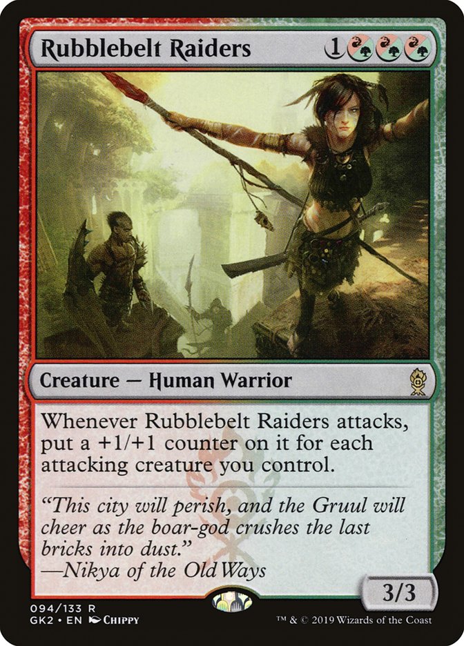 Rubblebelt Raiders [Ravnica Allegiance Guild Kit] - The Mythic Store | 24h Order Processing