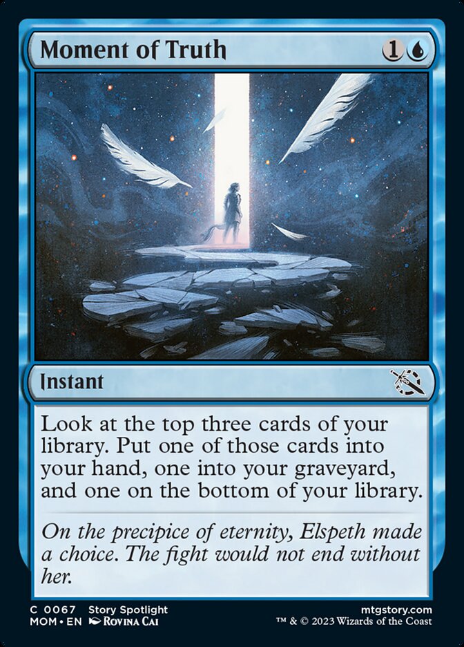Moment of Truth [March of the Machine] - The Mythic Store | 24h Order Processing