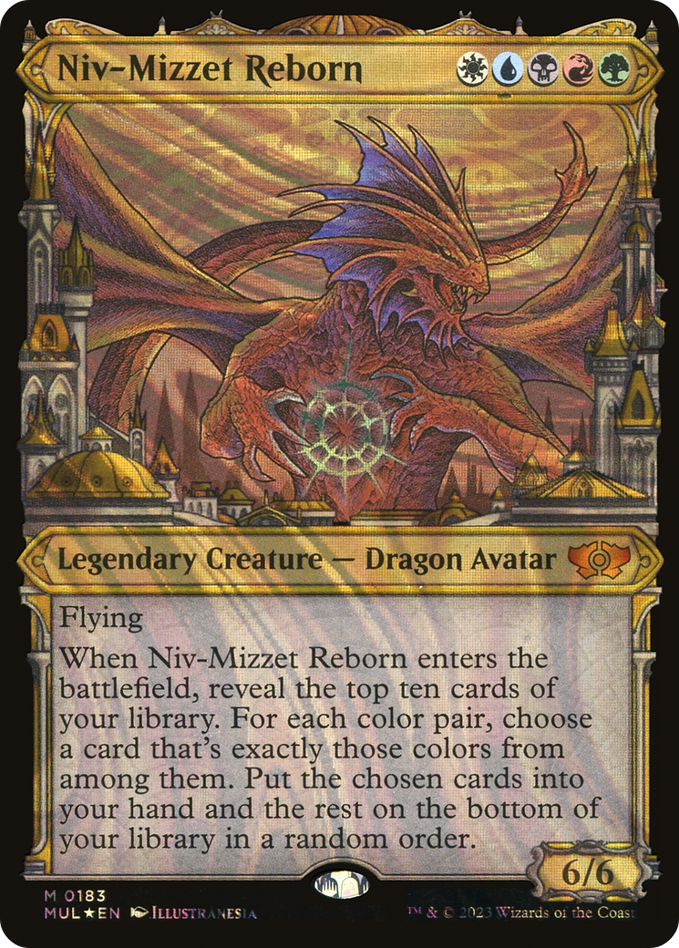 Niv-Mizzet Reborn (Halo Foil) [Multiverse Legends] - The Mythic Store | 24h Order Processing