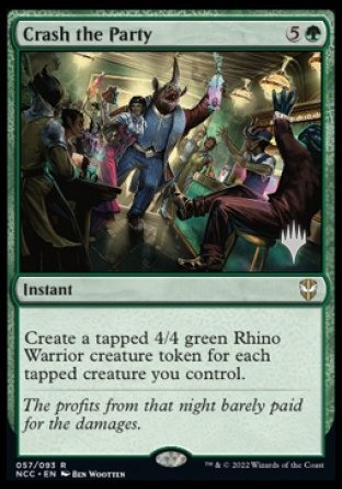 Crash the Party (Promo Pack) [Streets of New Capenna Commander Promos] - The Mythic Store | 24h Order Processing