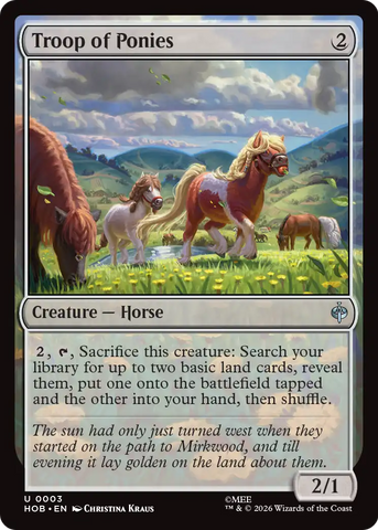 Troop of Ponies [The Hobbit] - The Mythic Store | 24h Order Processing