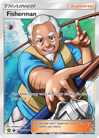 Fisherman (SV83/SV94) [Sun & Moon: Hidden Fates - Shiny Vault] - The Mythic Store | 24h Order Processing