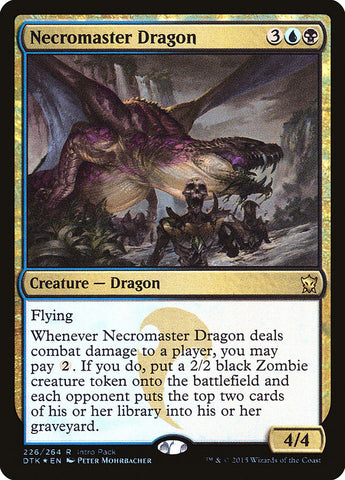Necromaster Dragon (Intro Pack) [Dragons of Tarkir Promos] - The Mythic Store | 24h Order Processing