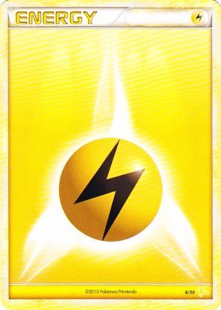 Lightning Energy (6/30) [HeartGold & SoulSilver: Trainer Kit - Raichu] - The Mythic Store | 24h Order Processing