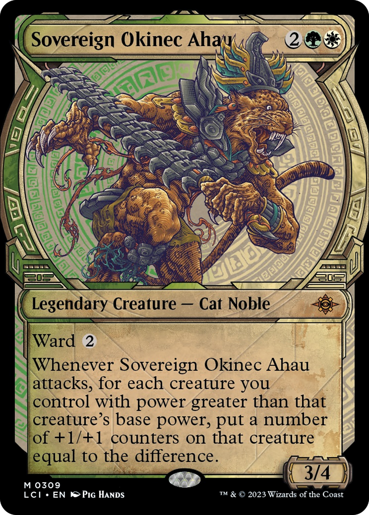 Sovereign Okinec Ahau (Showcase) [The Lost Caverns of Ixalan] - The Mythic Store | 24h Order Processing