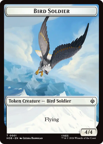 Bird Soldier // Axe Double-Sided Token [The Hobbit Tokens] - The Mythic Store | 24h Order Processing