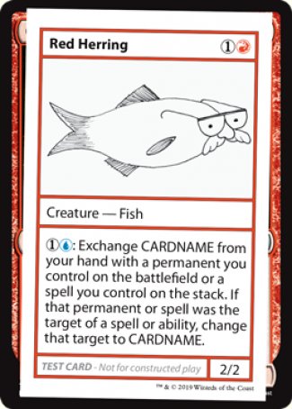 Red Herring (2021 Edition) [Mystery Booster Playtest Cards] - The Mythic Store | 24h Order Processing