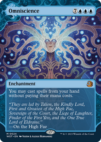 Omniscience [Wilds of Eldraine: Enchanting Tales] - The Mythic Store | 24h Order Processing