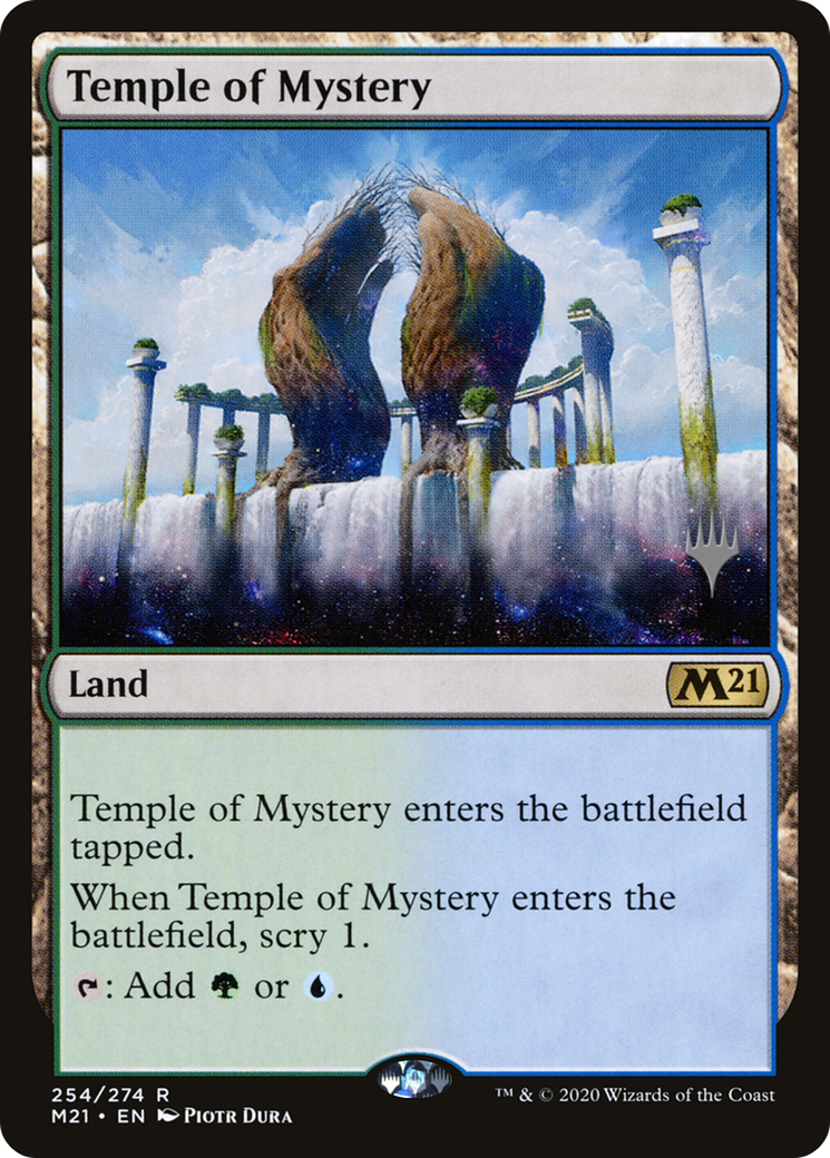 Temple of Mystery (Promo Pack) [Core Set 2021 Promos] - The Mythic Store | 24h Order Processing