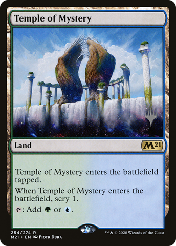 Temple of Mystery (Promo Pack) [Core Set 2021 Promos] - The Mythic Store | 24h Order Processing