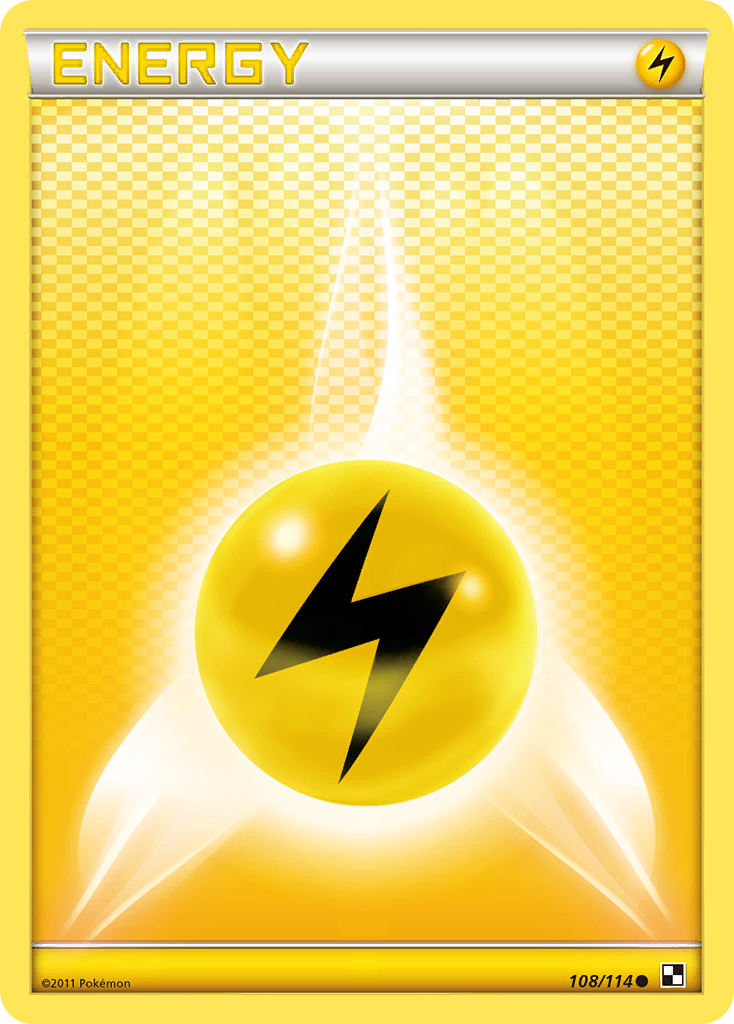 Lightning Energy (108/114) [Black & White: Base Set] - The Mythic Store | 24h Order Processing
