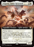 Augusta, Order Returned (Extended Art) [Secrets of Strixhaven Commander] - The Mythic Store | 24h Order Processing