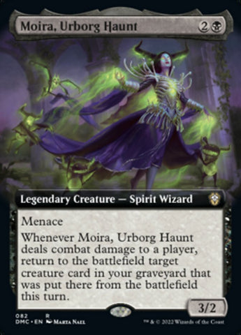 Moira, Urborg Haunt (Extended Art) [Dominaria United Commander] - The Mythic Store | 24h Order Processing