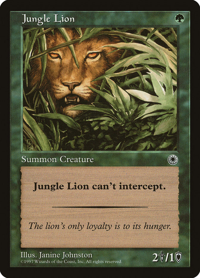 Jungle Lion [Portal] - The Mythic Store | 24h Order Processing