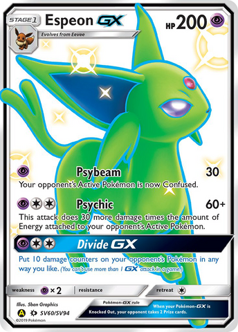 Espeon GX (SV60/SV94) [Sun & Moon: Hidden Fates - Shiny Vault] - The Mythic Store | 24h Order Processing