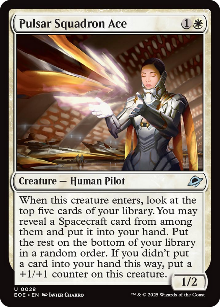 Pulsar Squadron Ace [Edge of Eternities] - The Mythic Store | 24h Order Processing