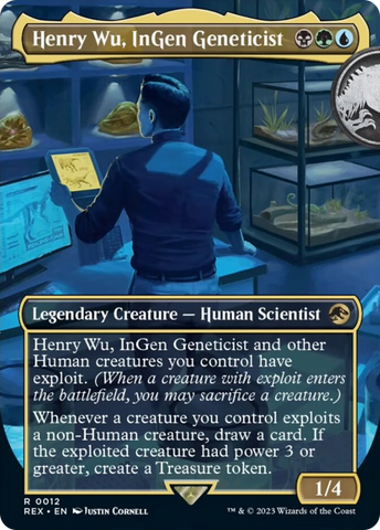 Henry Wu, InGen Geneticist (Borderless) [Jurassic World Collection] - The Mythic Store | 24h Order Processing