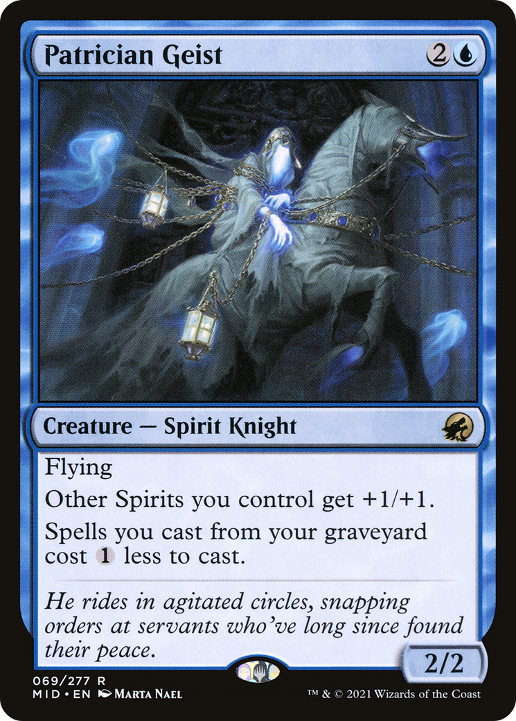 Patrician Geist [Innistrad: Midnight Hunt] - The Mythic Store | 24h Order Processing