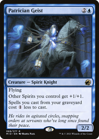 Patrician Geist [Innistrad: Midnight Hunt] - The Mythic Store | 24h Order Processing
