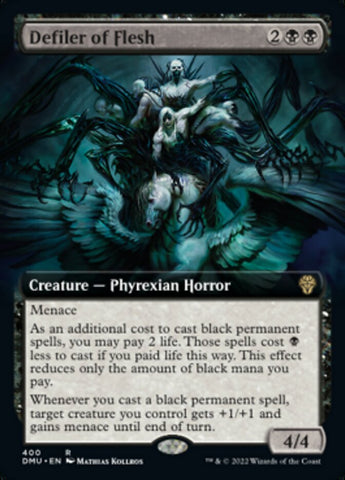 Defiler of Flesh (Extended Art) [Dominaria United] - The Mythic Store | 24h Order Processing