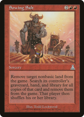 Sowing Salt [Urza's Destiny] - The Mythic Store | 24h Order Processing