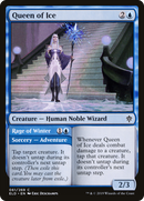 Queen of Ice // Rage of Winter [Throne of Eldraine] - The Mythic Store | 24h Order Processing