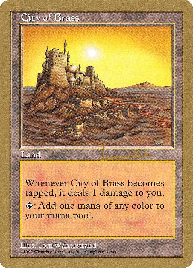 City of Brass (Janosch Kuhn) [World Championship Decks 1997] - The Mythic Store | 24h Order Processing
