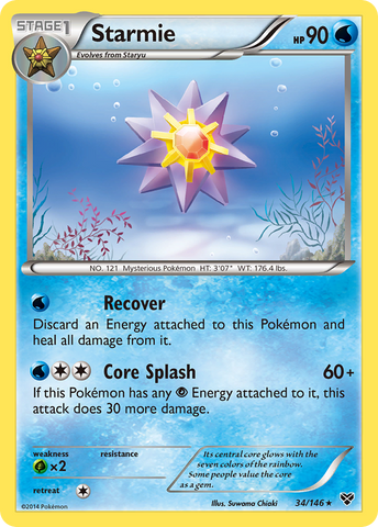 Starmie (34/146) [XY: Base Set] - The Mythic Store | 24h Order Processing