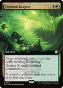 Immoral Bargain (Extended Art) [Secrets of Strixhaven Commander] - The Mythic Store | 24h Order Processing