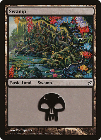 Swamp (291) [Lorwyn] - The Mythic Store | 24h Order Processing
