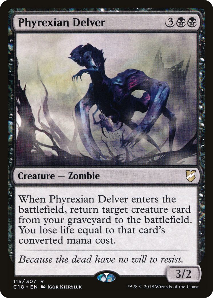 Phyrexian Delver [Commander 2018] - The Mythic Store | 24h Order Processing