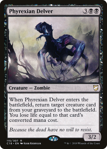 Phyrexian Delver [Commander 2018] - The Mythic Store | 24h Order Processing