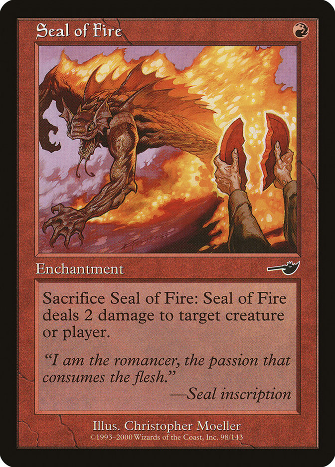 Seal of Fire [Nemesis] - The Mythic Store | 24h Order Processing