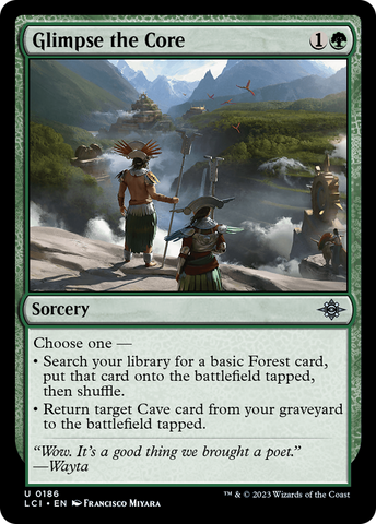 Glimpse the Core [The Lost Caverns of Ixalan] - The Mythic Store | 24h Order Processing