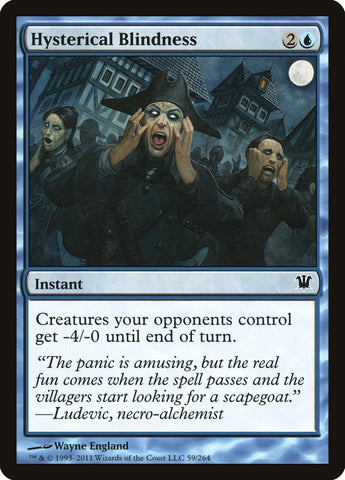 Hysterical Blindness [Innistrad] - The Mythic Store | 24h Order Processing