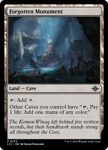 Forgotten Monument [The Lost Caverns of Ixalan] - The Mythic Store | 24h Order Processing