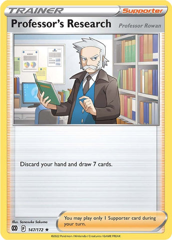 Professor's Research (147/172) (Theme Deck Exclusive) [Sword & Shield: Brilliant Stars] - The Mythic Store | 24h Order Processing